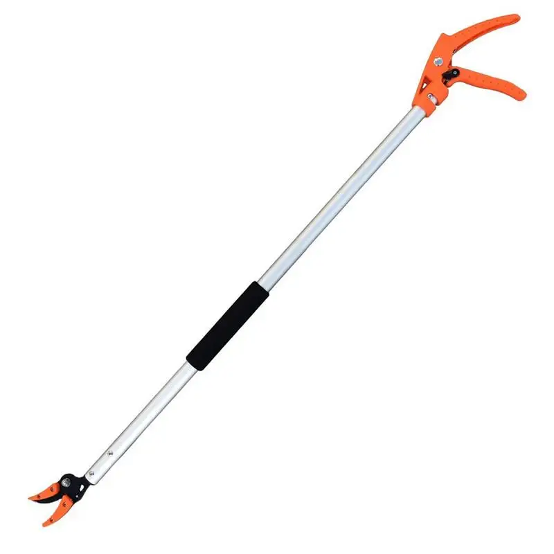 

Cut And Hold Tree Pruner Long Reach Cut Hold Bypass Pruner Branch Scissors For Garden Fruit Picking Garden Extension Pruning Too