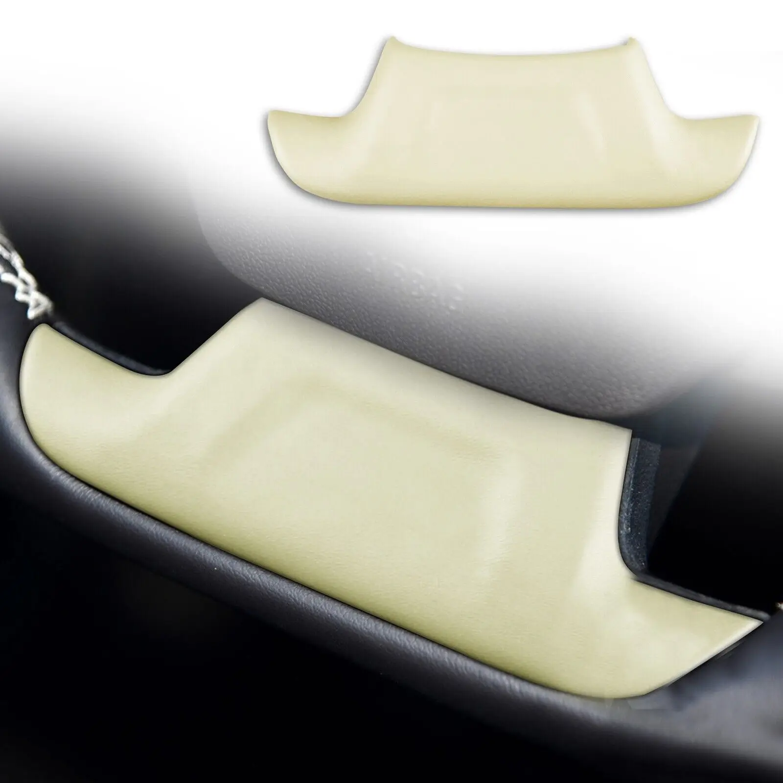 

For Chevrolet Camaro 2016-2021 Leather Interior Steering Wheel Lower Sheet Cover