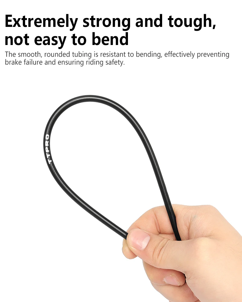 Description Picture 6 of itemTTPRO Universal 1/2/3/10/20/50 Meters Bicycle Brake Cable Mountain Road Bike Front Rear Brake Housing Cable Brake Lines