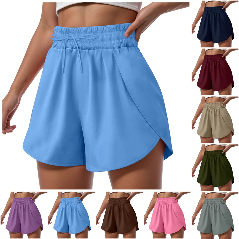 High Waist Women's Fitness Cycling Shorts