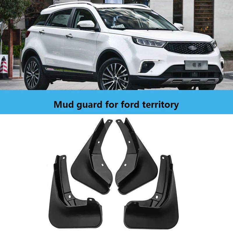 

4 pcs Car Molded Mud Flaps For Ford Territory 2019 2020 2021 Splash Guards Mudguards Mudflap Car Accessories