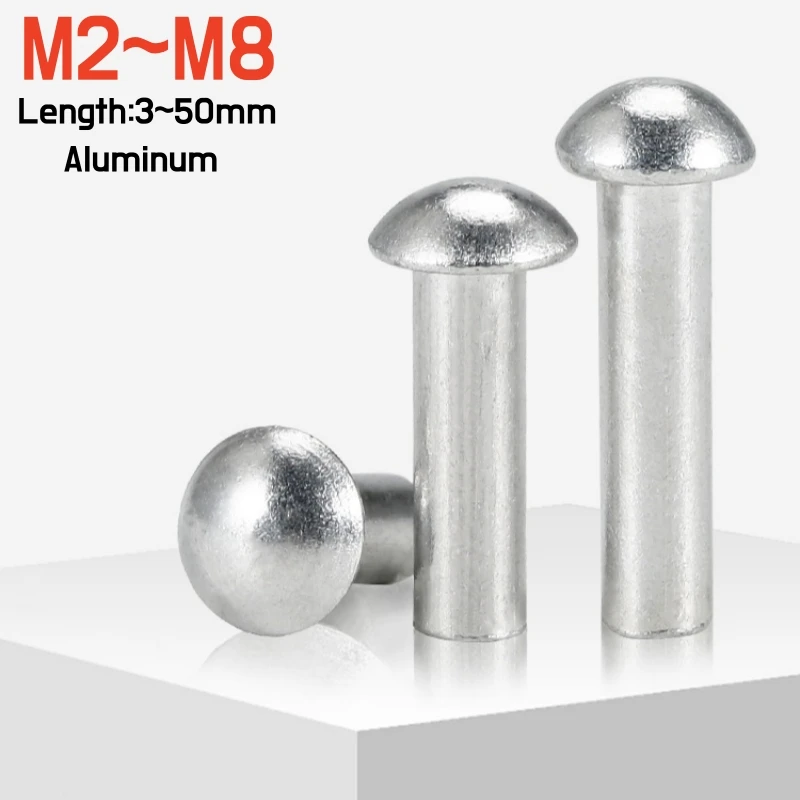Viti A Testa Tonda Esagonali In Alluminio | Metriche M3x6, 8, 10, 12 Mm | Bulloni Lega Leggera