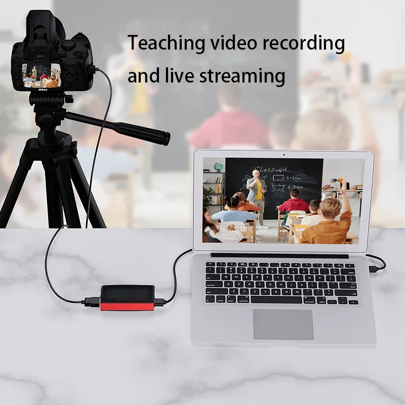 HD60 1080P 120fps 4K video capture adapter for PS4 Xbox Nintendo Switch live streaming