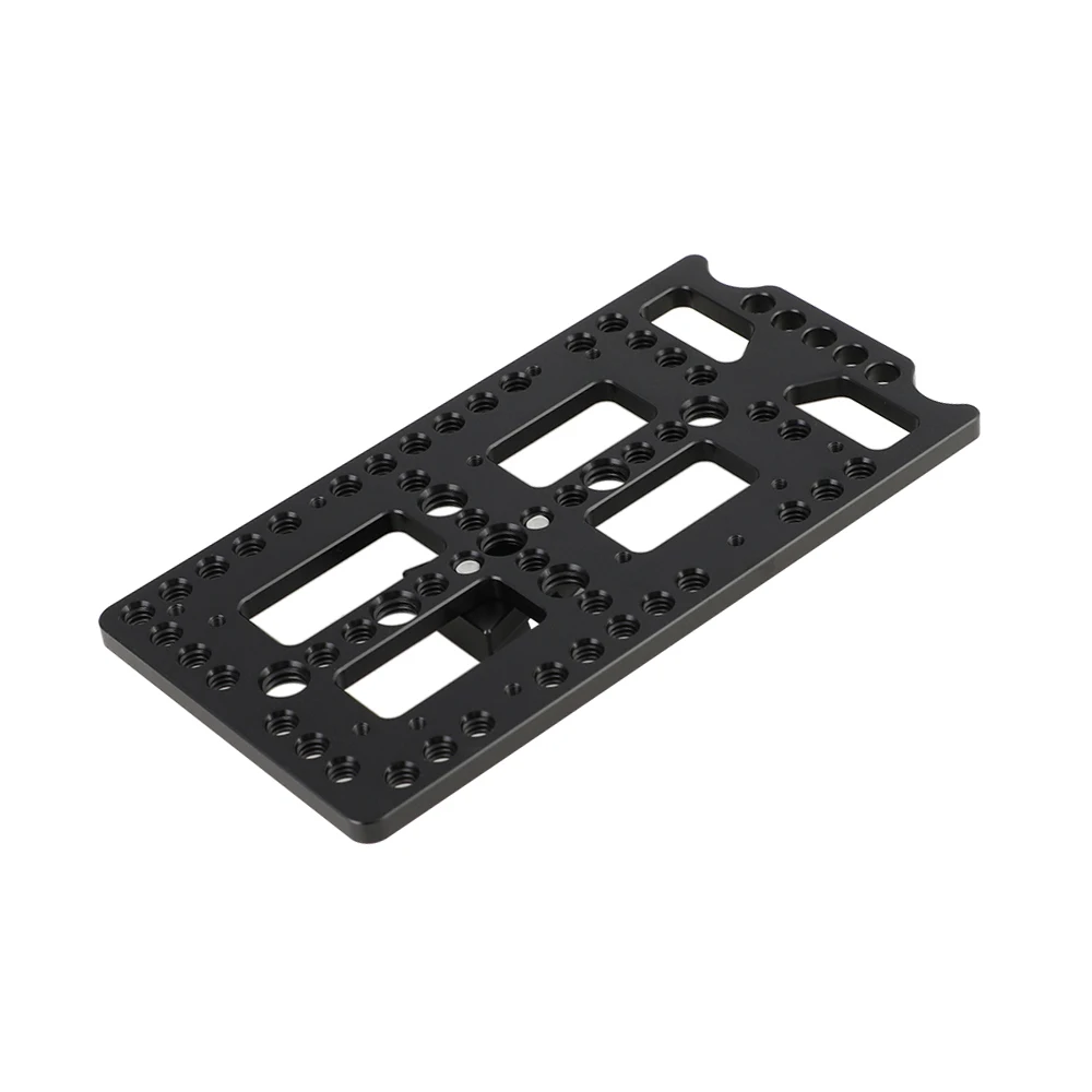 Kayulin battery plate cheese plate with quick release male V-lock mount for camera power splitter adapter
