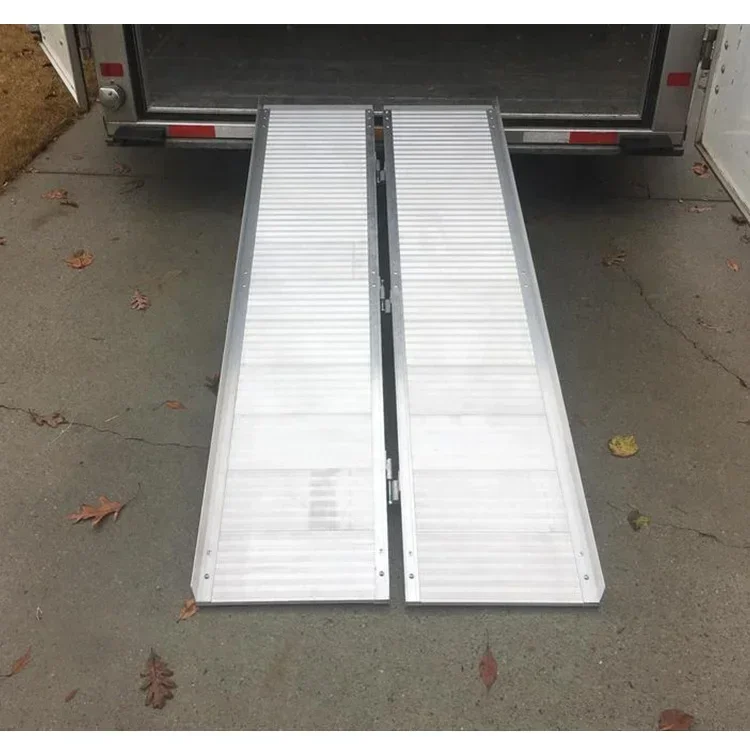 

Aluminum adjustable car Motorcycle truck loading Ramp