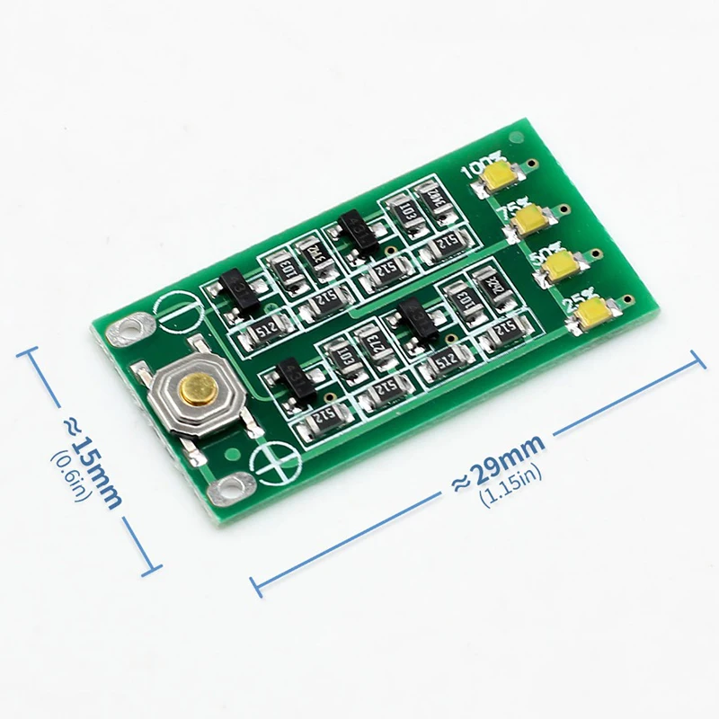 Y45A-3S 11.1V 12V 12.6V Lithium Battery Capacity Indicator Module Lipo Li-ion Power Level Display Board 3 Series 9-26V