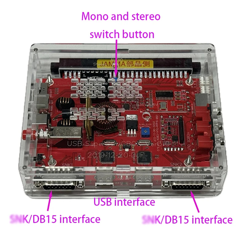 PS3とPS4パッド対応コントロールボックス USB&amp;NEOGEO JAMMA r240101-17n_1.jpg