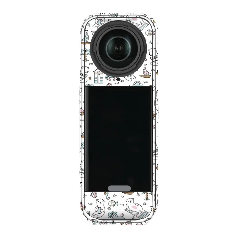 Insta360 X5 액션 카메라 스티커 용 Insta 360 X 5 스포츠 카메라 보호 스티커 용 프리미엄 데칼 스킨