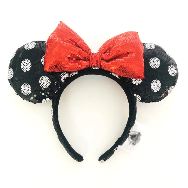 2022 Disney Mickey Ears Headband Firework Headband with Castle Peter Pan Cosplay Hairband Disneyland Letter Headband Gift Mickey Headband 34