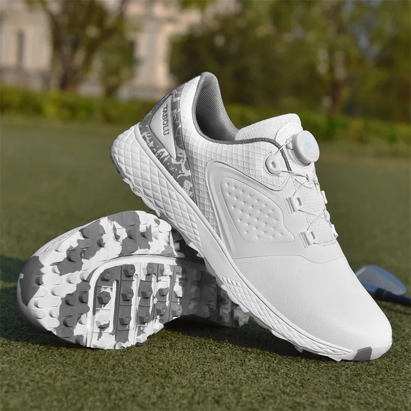 

2024 Golf Shoes Men Waterproof Breathable Golf Sneakers Women Spikeless Sports Shoes Walking outdoor sport Golfing Footwear