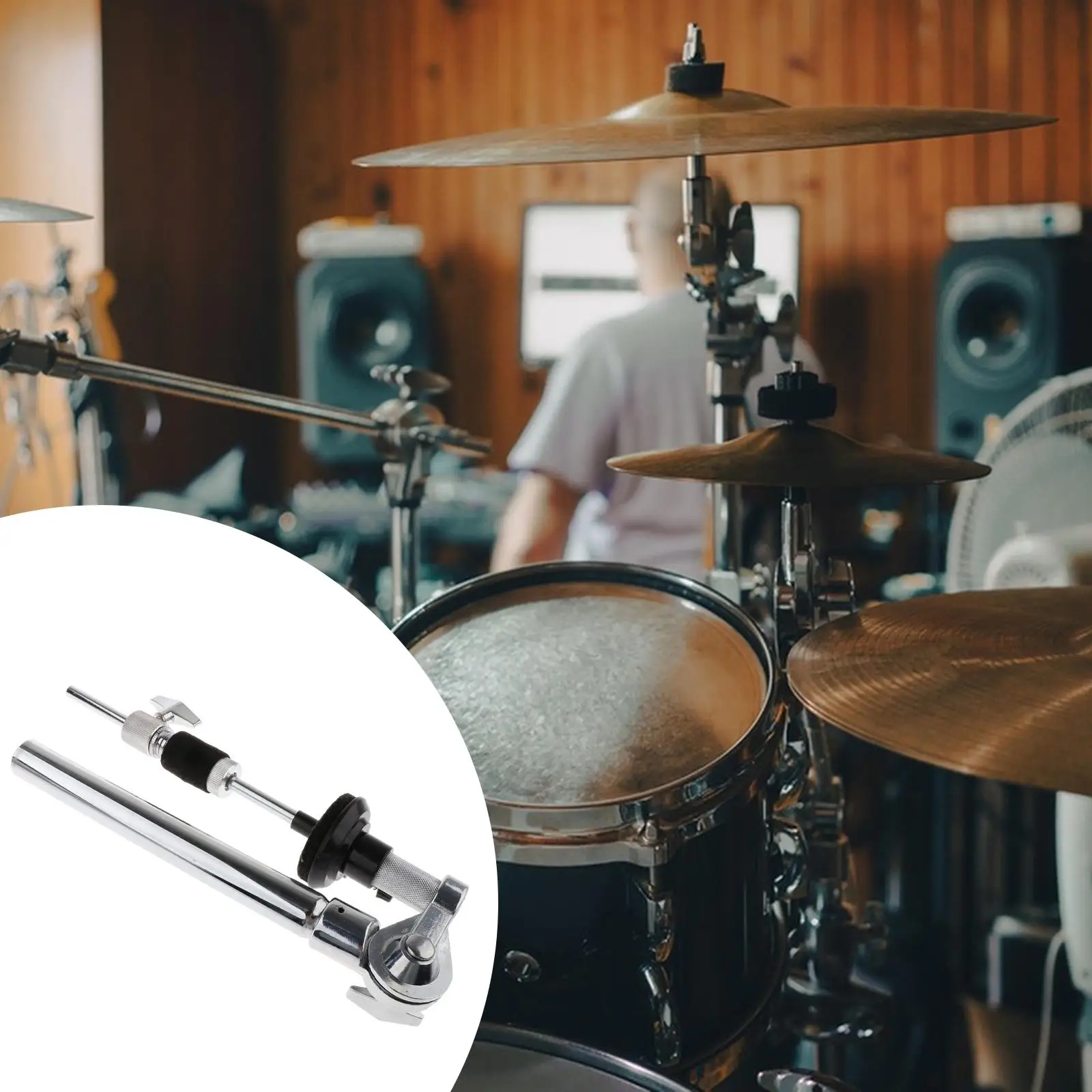 Boom Cymbal Stand Solid Lightweight Foldable Heavy Duty Professional Metal Adjustable Percussion Mounts Drum Set Mounting Clamp Boom Cymbal Stand Solid Lightweight Foldable Heavy Duty Professional Metal Adjustable Percussion Mounts Drum Set Mounting Clamp