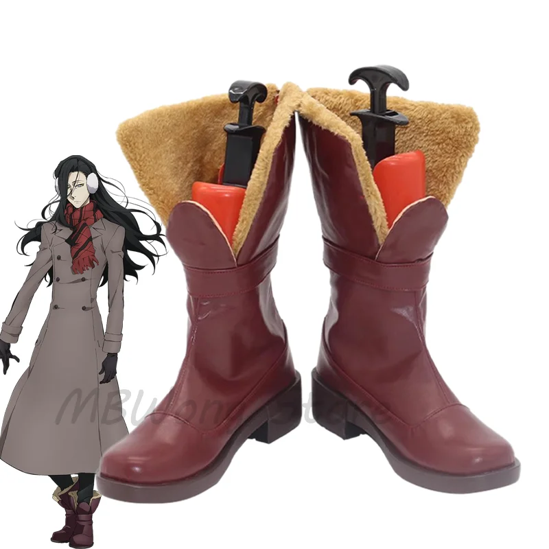 

Anime Bungo Stray Dogs Arthur Rimbaud Cosplay Boots Shoes Anime Role Play Halloween Carnival Party Outfit Prop Custom Made