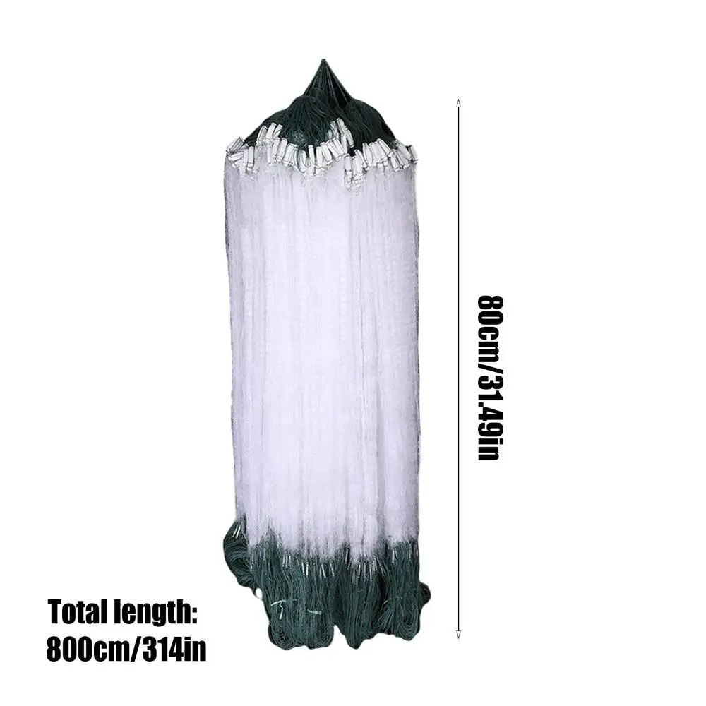Fishing Net Nylon Mesh Trap Tackle Tool Accessories