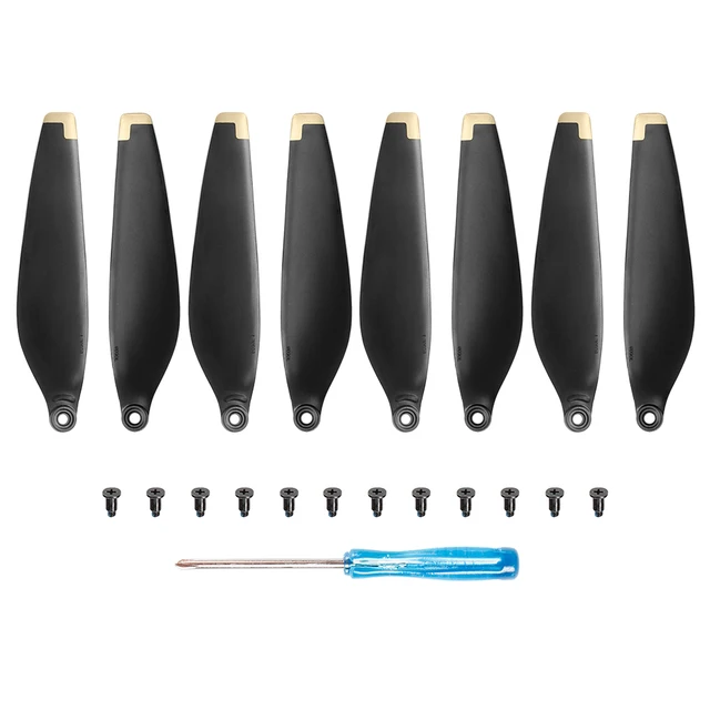 Propeller Replacement For Mini 3 Low Noise Drone Blade Props Quick Release Wing Fans Spare Parts for DJI Mini 3 Drone Accessory - 8pcs gold