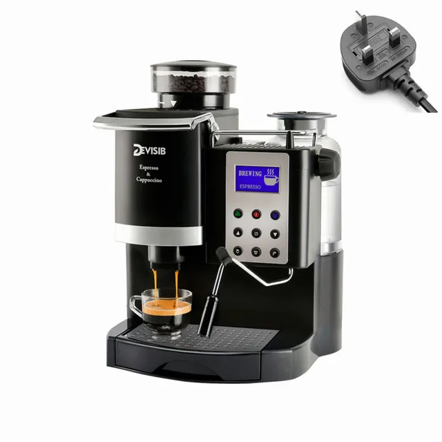 Black 220V UK Plug