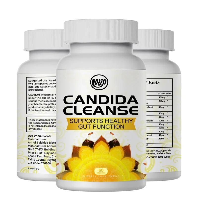 Candida Cleanse gut cleanse detox Antioxidant Intestinal Cleansing and Detoxification Promote Digestion & Metabolism