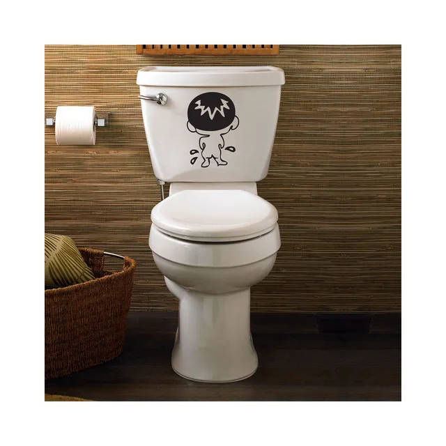 

WC Naughty for Toilet Seat Sticker Adhesive Model2