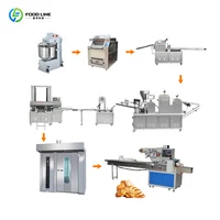 Système de production commercial automatique entièrement personnalisé de machine de fabrication de pain d'équipement de boulangerie 5