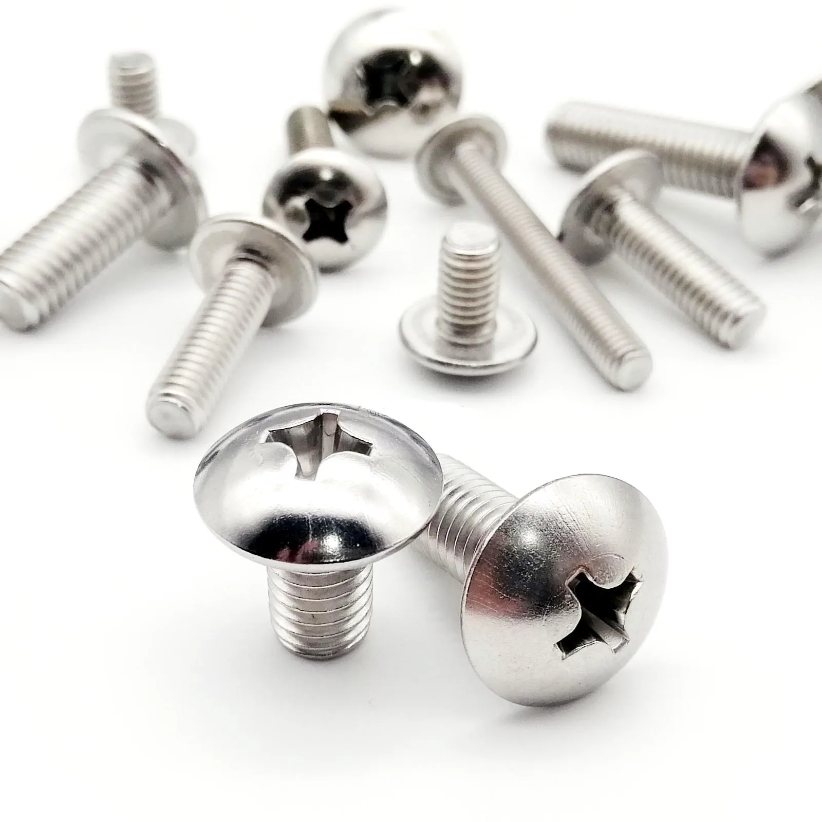 Stainless Steel Screw 10/50pcs M2 M2.5 M3 M4 M5 M6 304 A2-70 stainless steel JISB1111T Phillips Truss Head Large Flat Round Cross Screw Bolt L = 3-50mm Round Pan Head Screw Phillips Flat Screw Cross Recessed Pan Head Screw Cross Phillips Screw Phillips Pan Head Screw Phillips Head Screw Cross Round Pan Head Screw Cross Round Head Screw