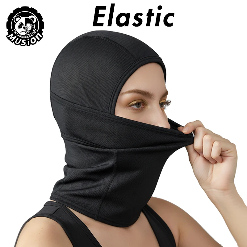 Women Cycling Face Mask Musion Balaclava Multi Functional One Piece Headscarf Scarf Windproof Dustproof Sunscreen Four Season