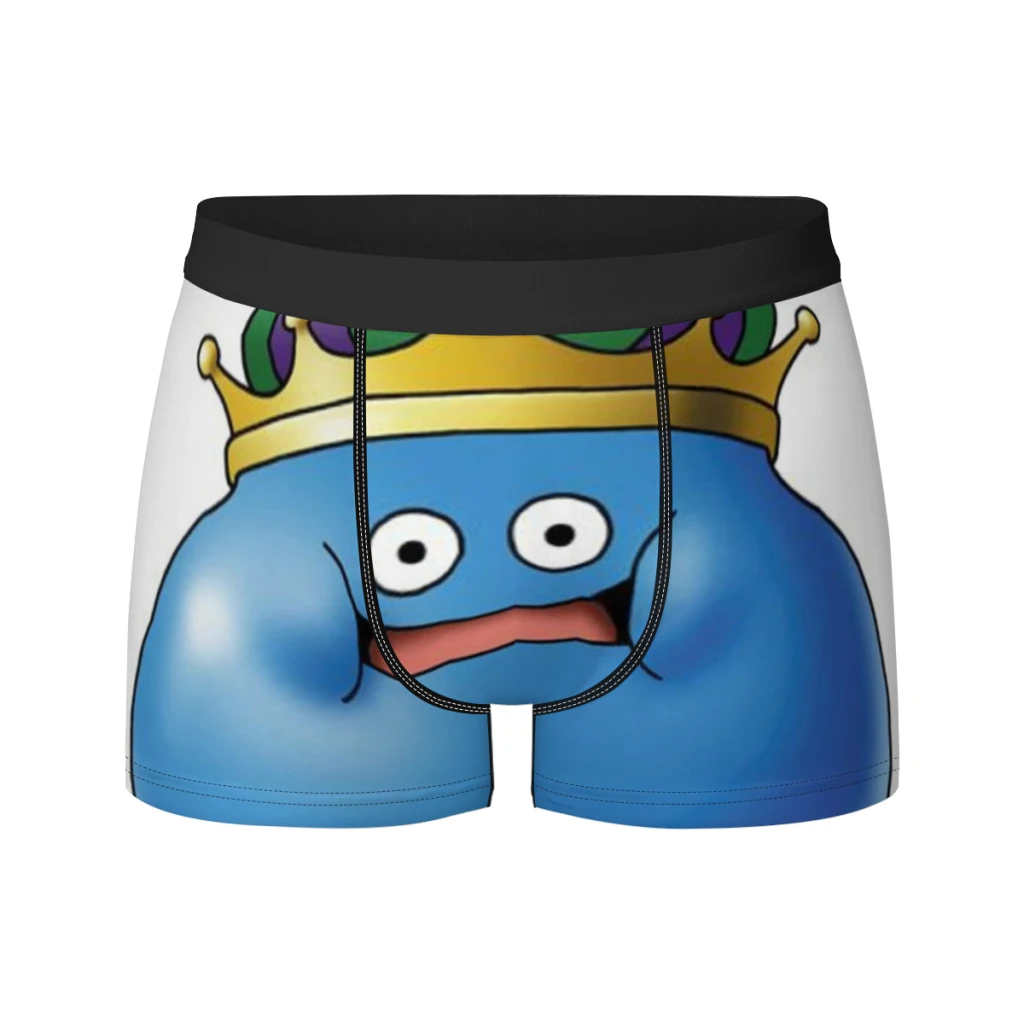 thumbnail image 1 of Calzoncillos tipo bóxer elásticos de seda de leche transpirables Dragon-Quest para hombre, calzoncillos tipo bóxer 3D, 1 of 5