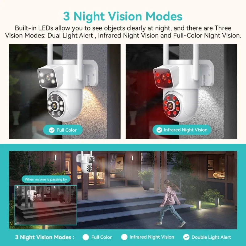 نظام مراقبة لاسلكي 8MP فاخر