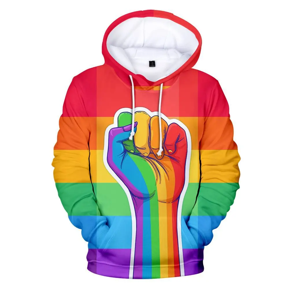 

Лидер продаж, модный Повседневный пуловер с капюшоном, красочные женские толстовки, свитшот для мужчин и женщин, Толстовка для лесбиянок, геев, ЛГБТ
