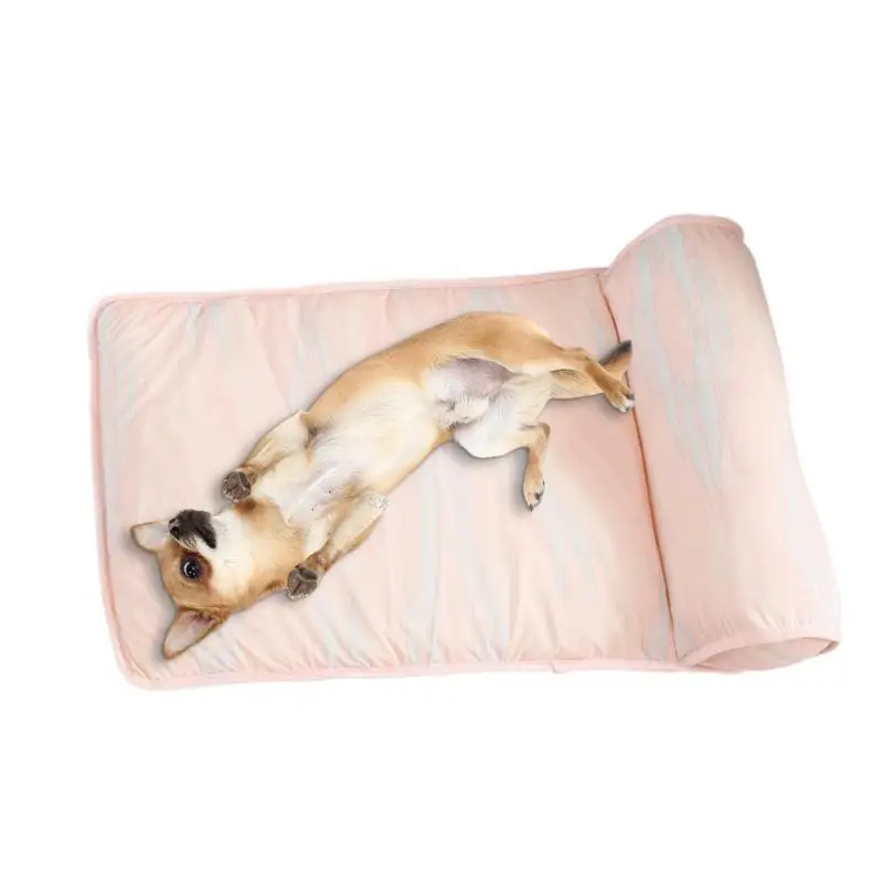 

Pet Cooling Mat Cooling Pet Pad Summer Portable Cooling And Breathable Pet Mats Cushion Pet Outdoor Pad For Small Medium Large