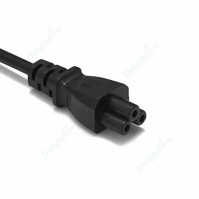Durable Cloverleaf US Plug Power Cord – 3 Pin Prong, 1.2m (4ft)