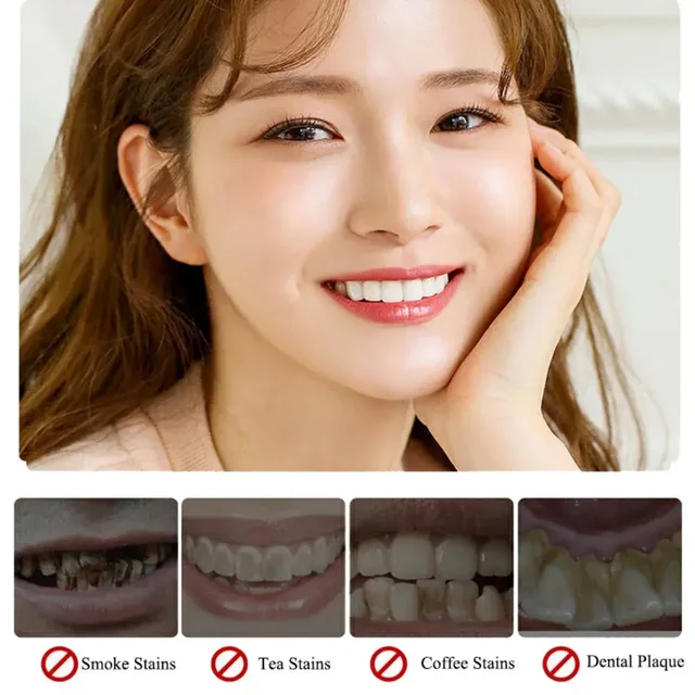 2.5ml Whiten Teeth Tooth Whitening Pen Gel Teeth Whitening Pen Cleaning Serum Remove Plaque Stains Oral Hygiene Dental Tool 1Box 2