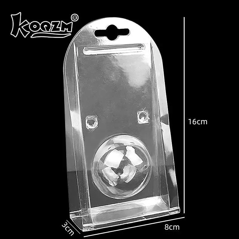 PP şeffaf kutu dikdörtgen Flip saklama kutusu kare ambalaj kutusu yuvarlak Blister kutu aksesuarları organize ürün Packag