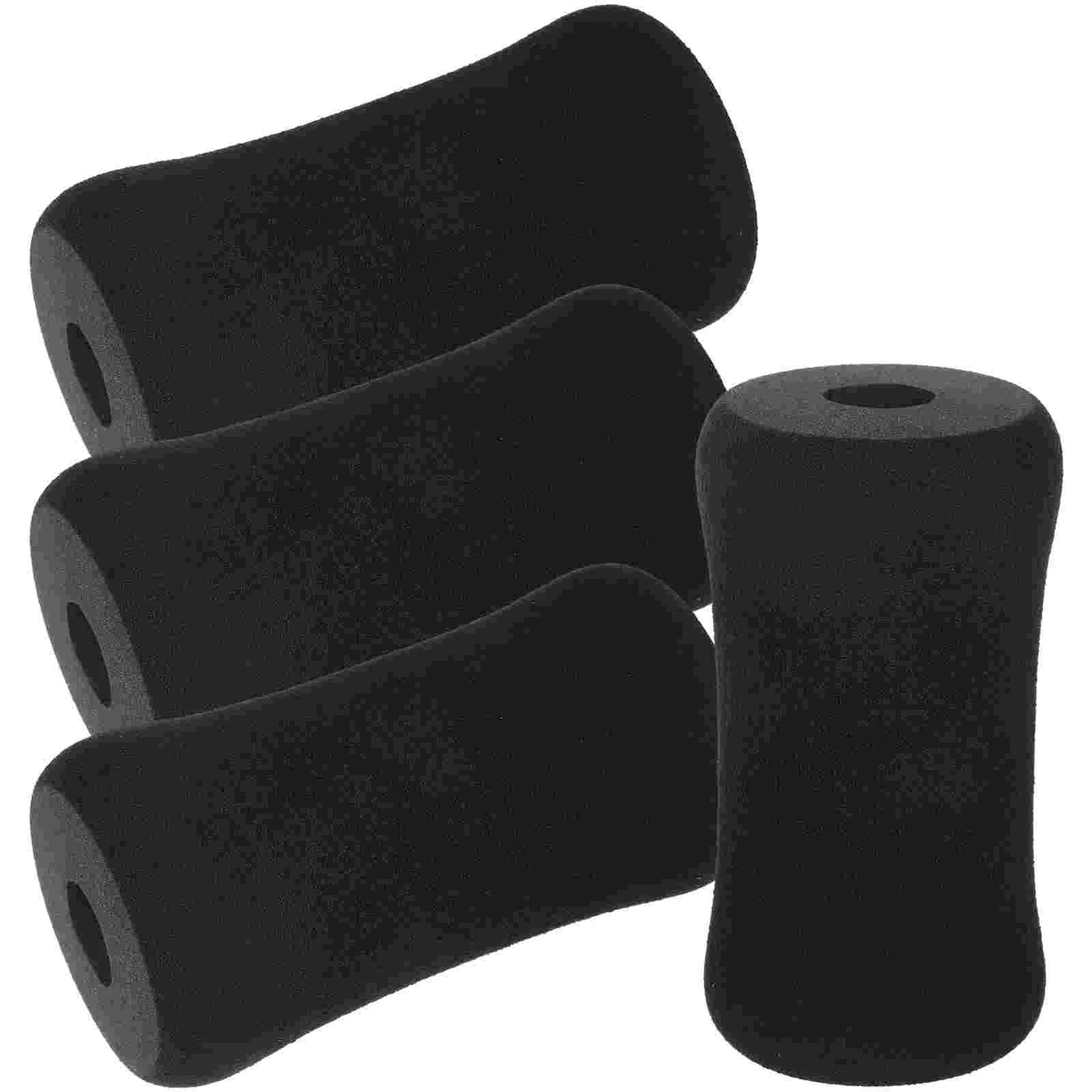 

4pcs Replacement Foot Pads Roller Gym Parts Buffer Tube Cover Gym Exercise Equipment