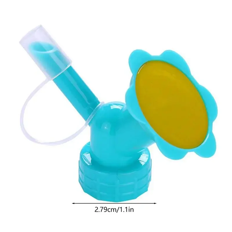 Bottle Cap Sprinker 2-IN-1 Home Garden Mini Watering Can Double Head Water Spout Bonsai Nozzle for Indoor Outdoor Seedling Plant