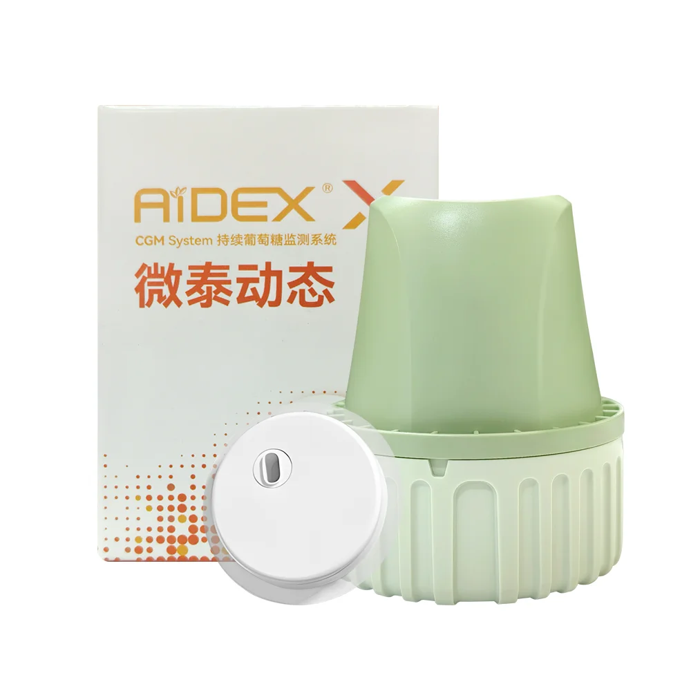 Aidex2 continuous Blood Glucose Monitoring CGMS 24h Real Time Diabetes Sugar Monitor Freestyle Libre Remote Glucose Meter Sensor blood glucose monitor blood test meter