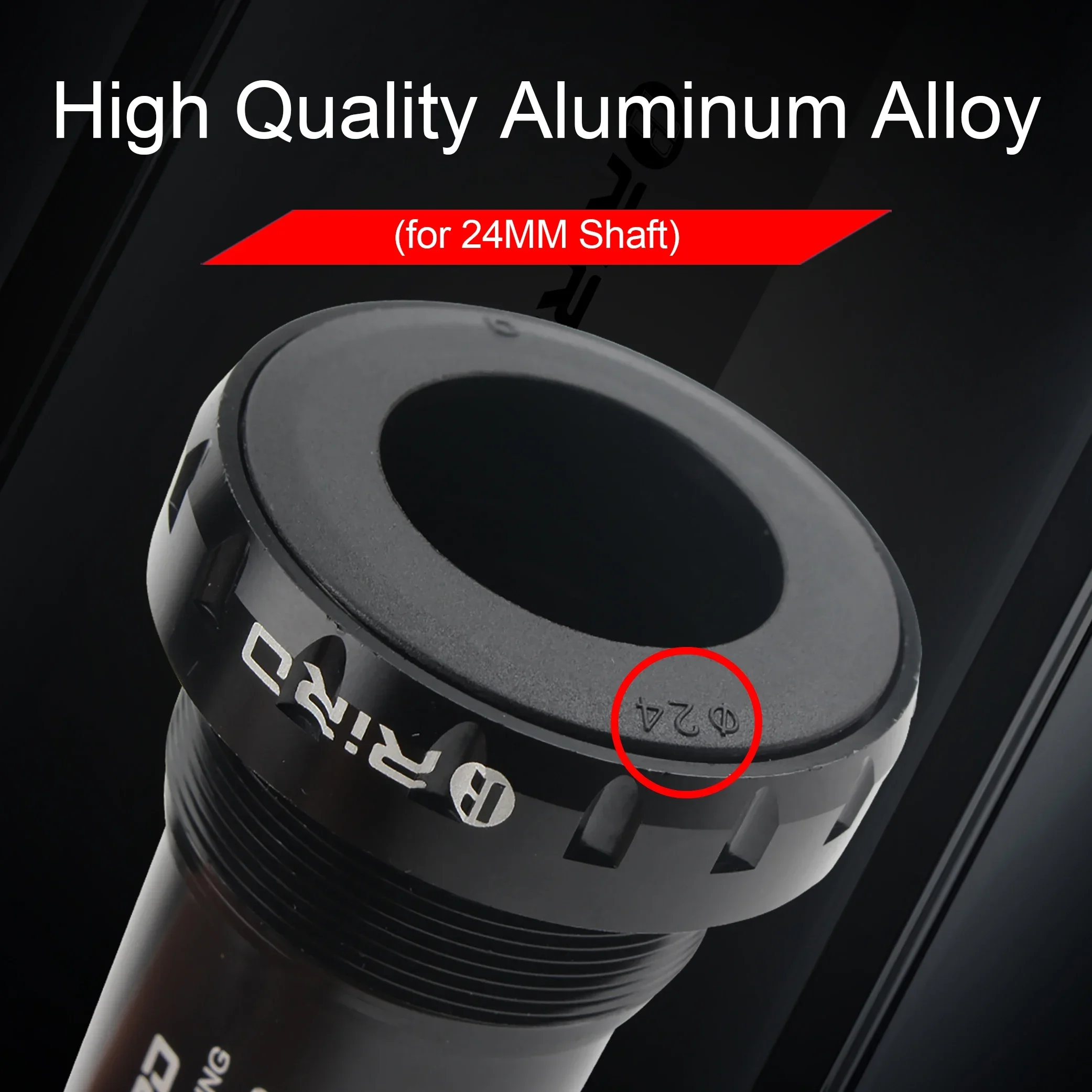 Bsa 68 세라믹 바텀 브래킷 24mm 나사산 중앙 이동식 바텀 브래킷 68mm 73mm MTB 로드 산악 자전거용
