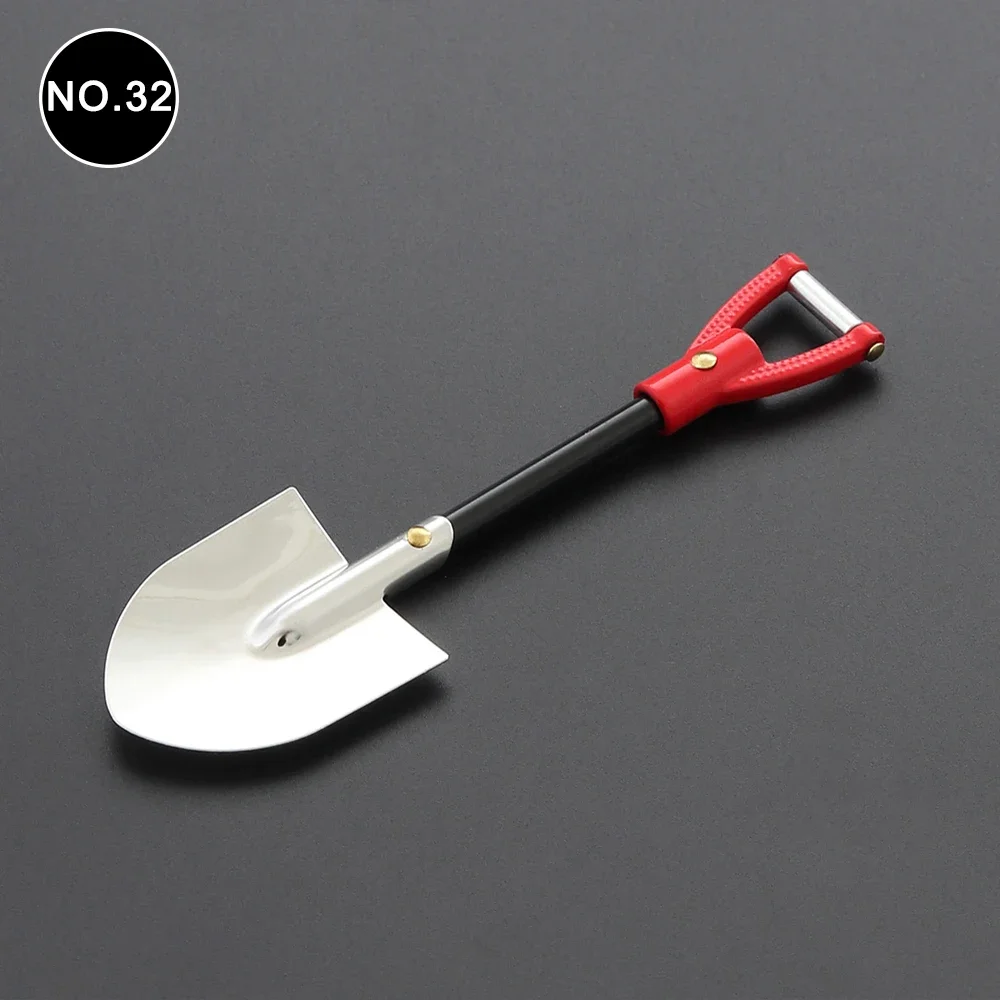 RC Scale Metal Shovel Accessory - 1:10 Scale For Crawlers & Off-Road Trucks