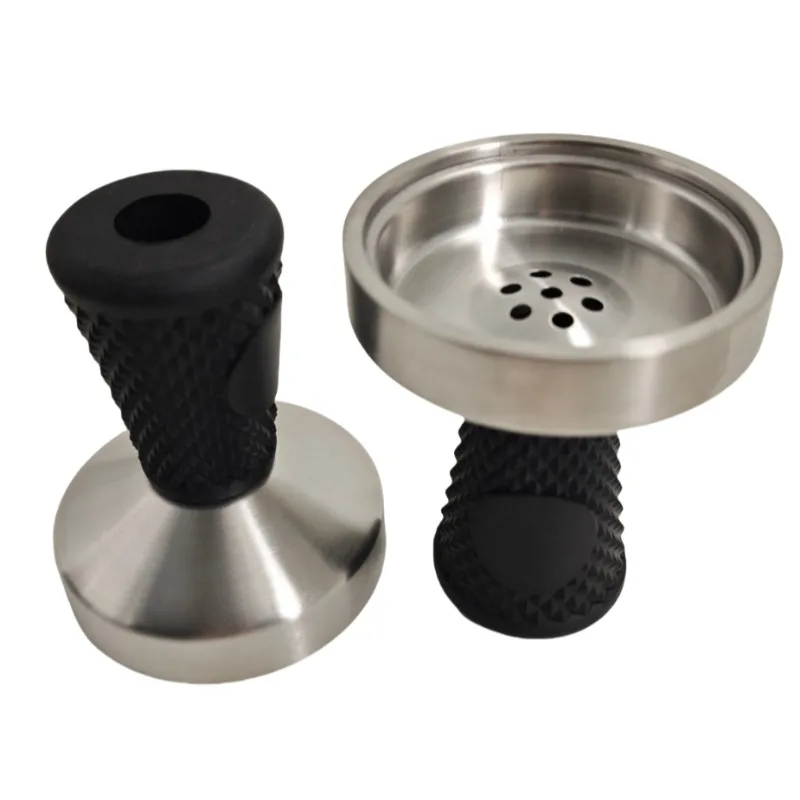 7 Hole Metal Hookah Smoke Bowl Protable Tobacco Shisha Head Heater Chicha Nargile Sheesha Water Pipe Pipes Smoking Grass Bowls