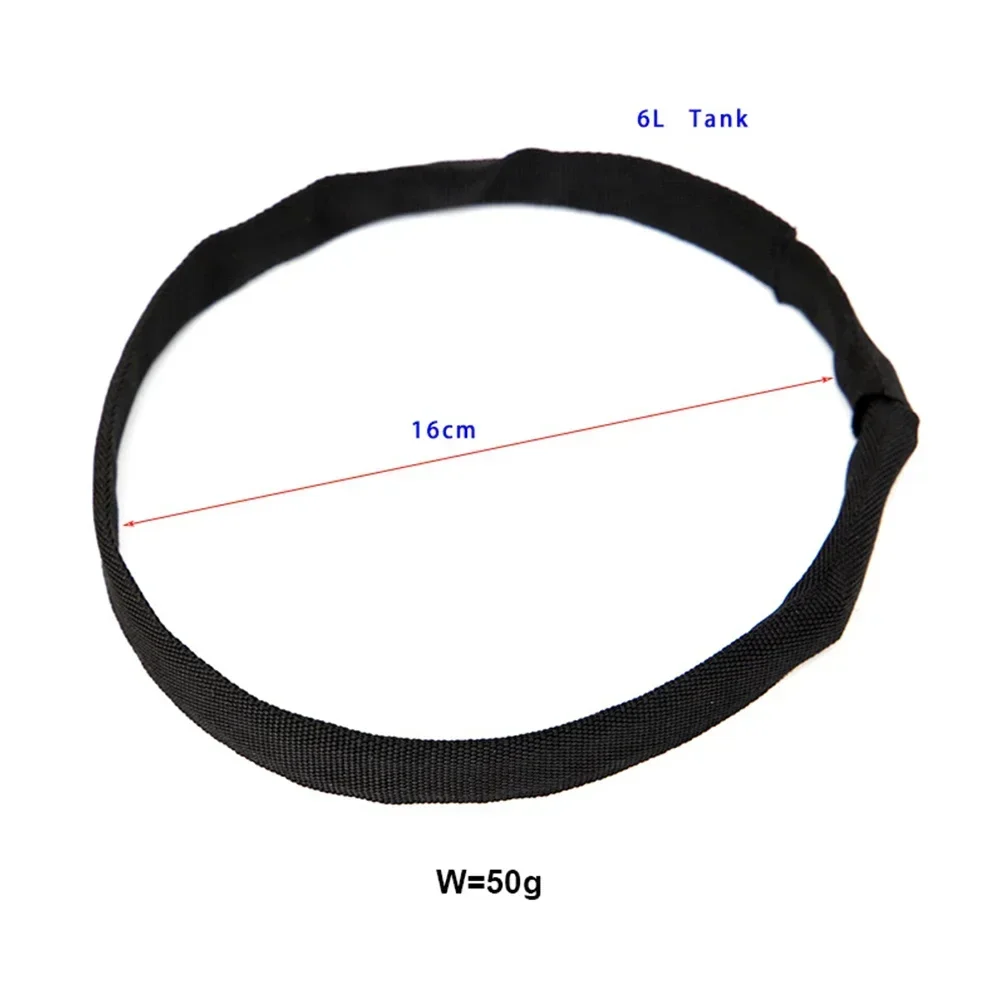 Stainless Steel Scuba Diving Tank Cylinder Stage Bottle Rigging Sidemount Strap For 6L/12L Tank Elastic Decompression Bottle Gas 2