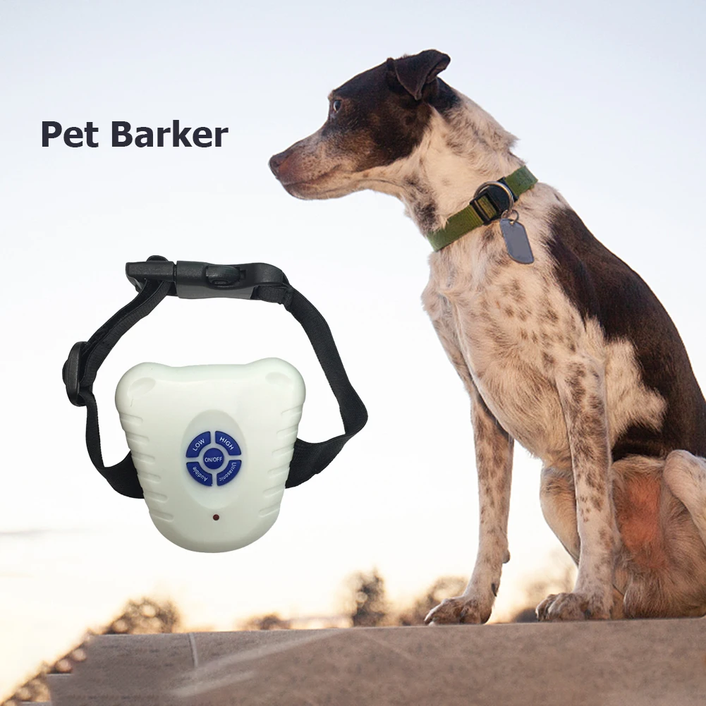 Collar antiladridos para perros, dispositivo de Control ladridos impermeable recargable para de perros, Collar con vibración para dejar de | - AliExpress