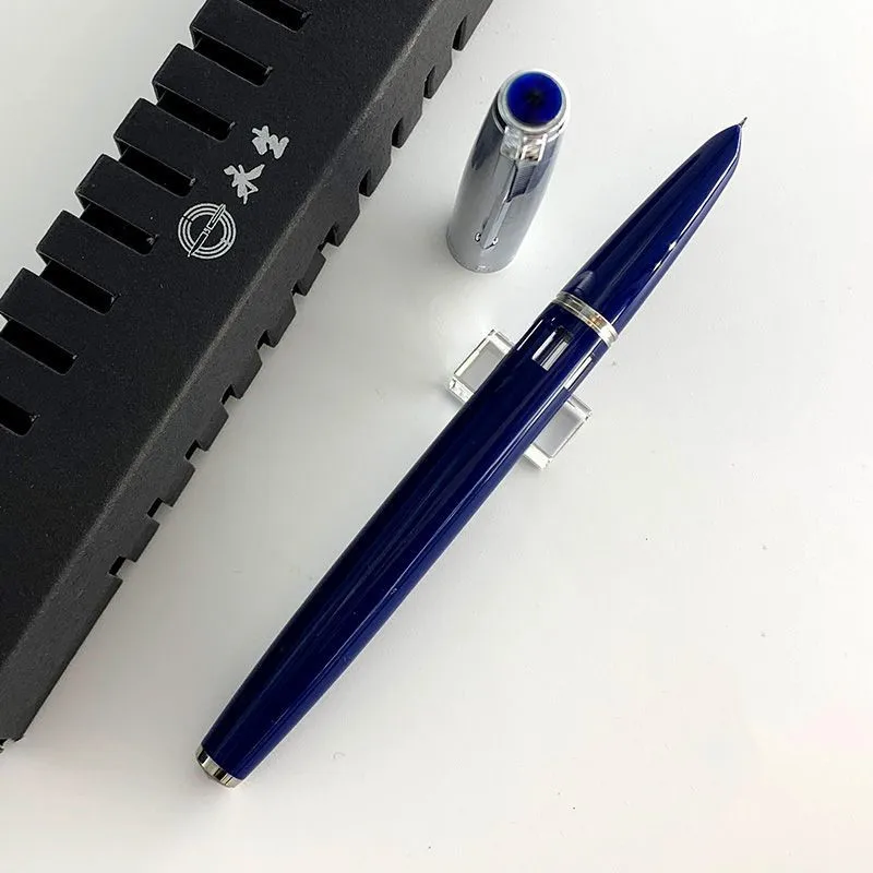 Wingsung 601 만년필 잉크 펜 피스톤 필링 잉크 창 Iraurita 0.38mm 0.5mm 펜촉 고급 쓰기 선물 서예 문구