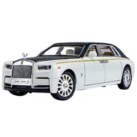 1:24 Rolls Royce Phantom Mansory Alloy Car Diecasts & Toy Vehicles Car Model Sound and light Pull back Car Toys For Kids Gifts 2