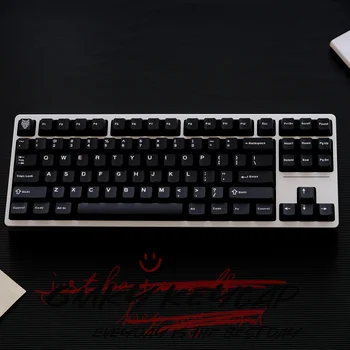 G-MKY Gentle Black SA Profile PBT Keycaps – mechkeysshop