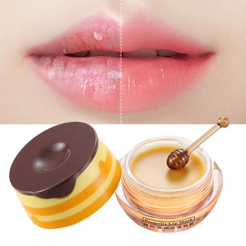 

Lip Mask Moisturizing Nourish Smoothing Fades Lip Lines Repair Dryness Lip Balm Night Sleeping Mask Hydrating Brighten Lip Care