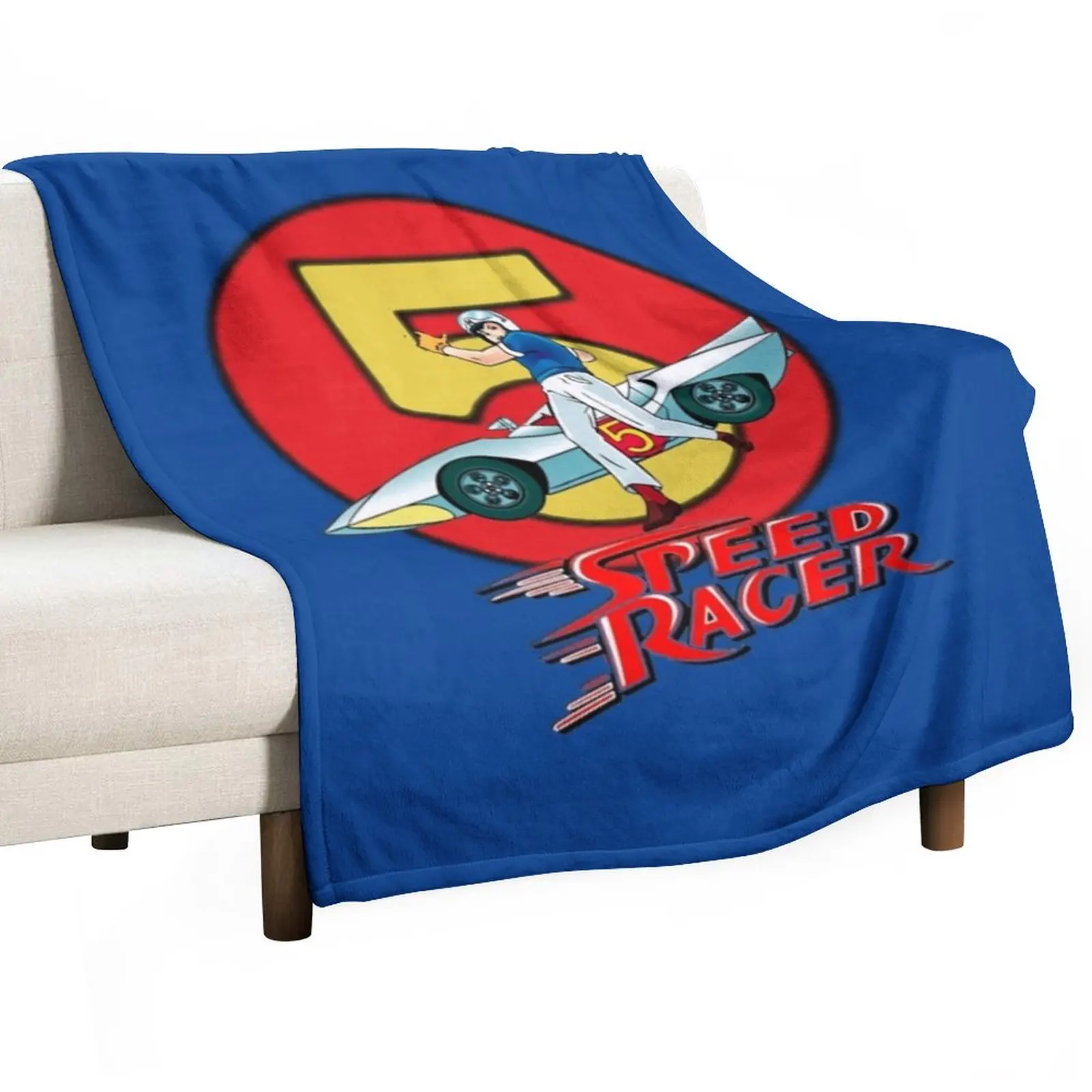 

Go!!! Speed Racer Go!!! Throw Blanket bed plaid for winter Blankets