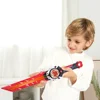 Infinity Nado 6 Proskill Pack - Blazing War Bear Glowing Spinning Top,Sword Launcher with Optional Rotation Direction Kid Toy 3