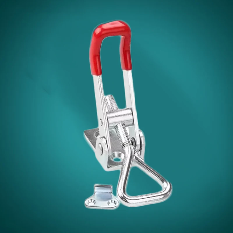 Toggle Latches 8PCS Iron Galvanized/Stainless Steel Adjustable Toggle Clamp Catch Clasp Quick Release Anti-Slip Push Pull Toggle