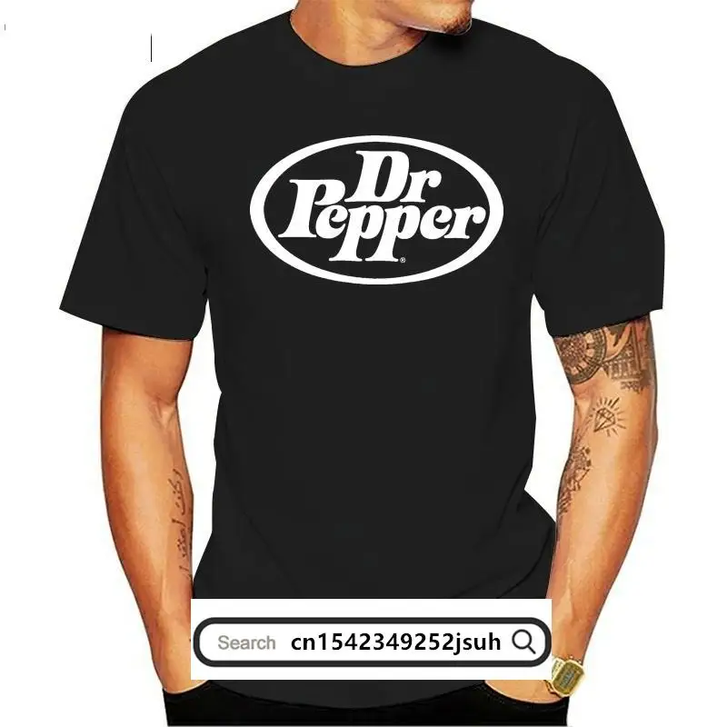 

Tee Luv Dr Pepper T-Shirt - Dr Pepper Oval Logo Shirt