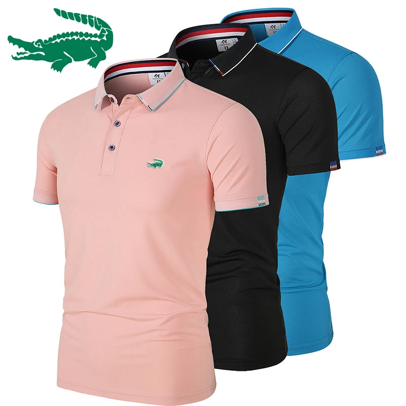 

Men's Popsicle Printed Hot Selling Polo Shirt Spring Summer New Business Leisure Breathable Lapel Polo Shirt for Man