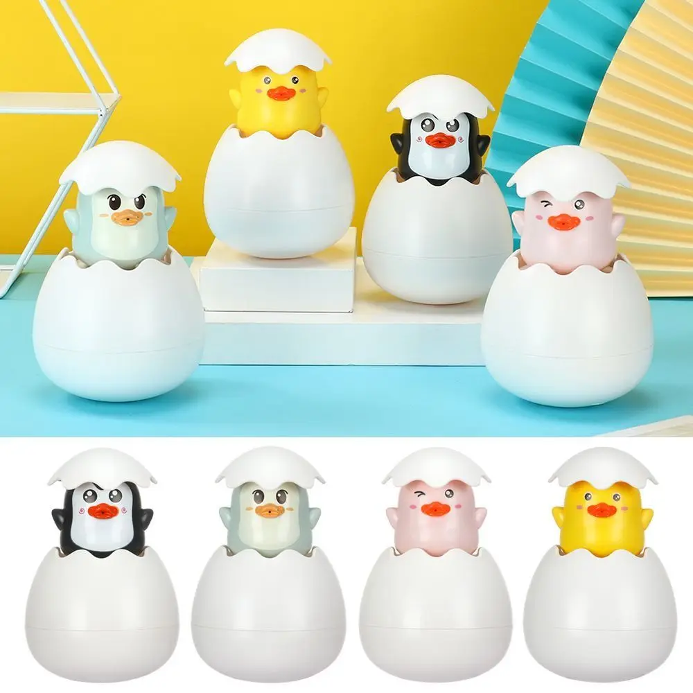 

Baby Dinosaur Egg Bath Toys Water Spray Shower Toys Cute Cartoon Duck Penguin Dinosaur Waterproof Sprinkling Swimming Gift