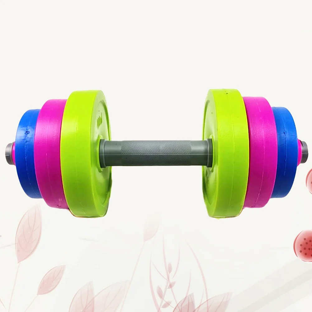 

Practical Children Dumbbell Bodybuilding Exercise Equipment Training Arm Muscle Fitness for Kids Gym Home (Short Style)